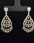 Briolette Drop Diamond Earrings