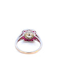 1.8 Carat Diamond French Art Deco Ring, Size 6.5