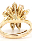 1.40 Carat Round Diamond Ring in 18K Gold, Size 6.5
