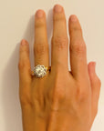 The Lona Ring - 1.03 Carat Diamond 18K Yellow Gold, Size 5.5