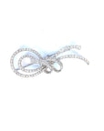 2.25 Carat Diamond Bow Pin