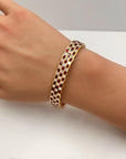 9.27 Natural Burmese Rubies and 9.11 Diamond Bracelet