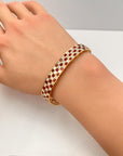 9.27 Natural Burmese Rubies and 9.11 Diamond Bracelet