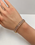 9.27 Natural Burmese Rubies and 9.11 Diamond Bracelet