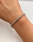 Diamond Tennis 18K Gold Bracelet