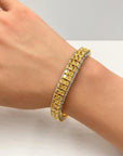 Modern Fancy Yellow Bracelet