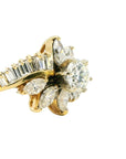 1.25 Carat Diamond 18K Gold Ring, Size 8.5