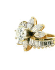 1.25 Carat Diamond 18K Gold Ring, Size 8.5