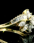 1.25 Carat Diamond 18K Gold Ring, Size 8.5