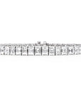 21.65 Carat Diamond and Platinum Bracelet