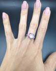 1.8 Carat Diamond French Art Deco Ring, Size 6.5
