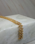 23.30 Carat Fancy Yellow Diamond Bracelet 18K White Gold