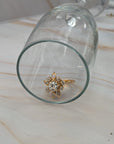 1.40 Carat Round Diamond Ring in 18K Gold, Size 6.5
