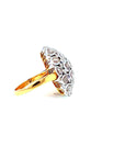 Opal Cluster Ring