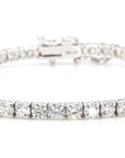 Diamond Tennis 18K Gold Bracelet