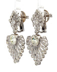 2.61 Carat Art Deco Diamond Earring