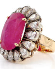Ruby Diamond Ring