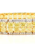 Modern Fancy Yellow Bracelet
