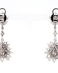 5.7 Carat Fancy Pinkish Brown Diamond Earrings in 18K Gold - 2 Pieces