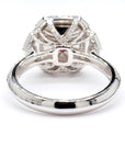 GIA Certified 2.67 Carat Fancy Pink Brown Diamond Ring in 18K Gold