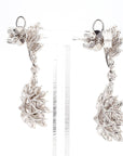 5.7 Carat Fancy Pinkish Brown Diamond Earrings in 18K Gold - 2 Pieces