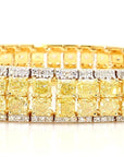 Modern Fancy Yellow Bracelet