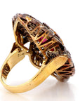 5.6 Carat Ruby and 1.90 Diamond Ring