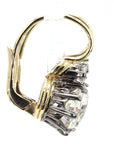 GIA Certified 6.02 Carat Diamond Art Deco Style Earrings