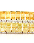 Modern Fancy Yellow Bracelet