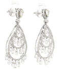 Briolette Drop Diamond Earrings