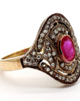 Ruby and Diamond Ring