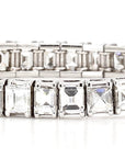 21.65 Carat Diamond and Platinum Bracelet