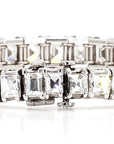 21.65 Carat Diamond and Platinum Bracelet