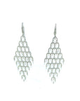 1.78 Carat Rose Cut Diamond 3.43 Carat Round Diamond Christmas Tree Earrings