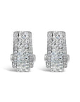1.74 Carat Rose Cut 8.6 Carat Briolette Diamond Earrings 18K Gold