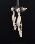Briolette Drop Diamond Earrings