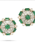 Emerald Pearl Earrings