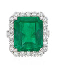 12.7 Carat Emerald Ring