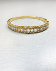 Tennis Bracelet with Rose Cut Diamonds