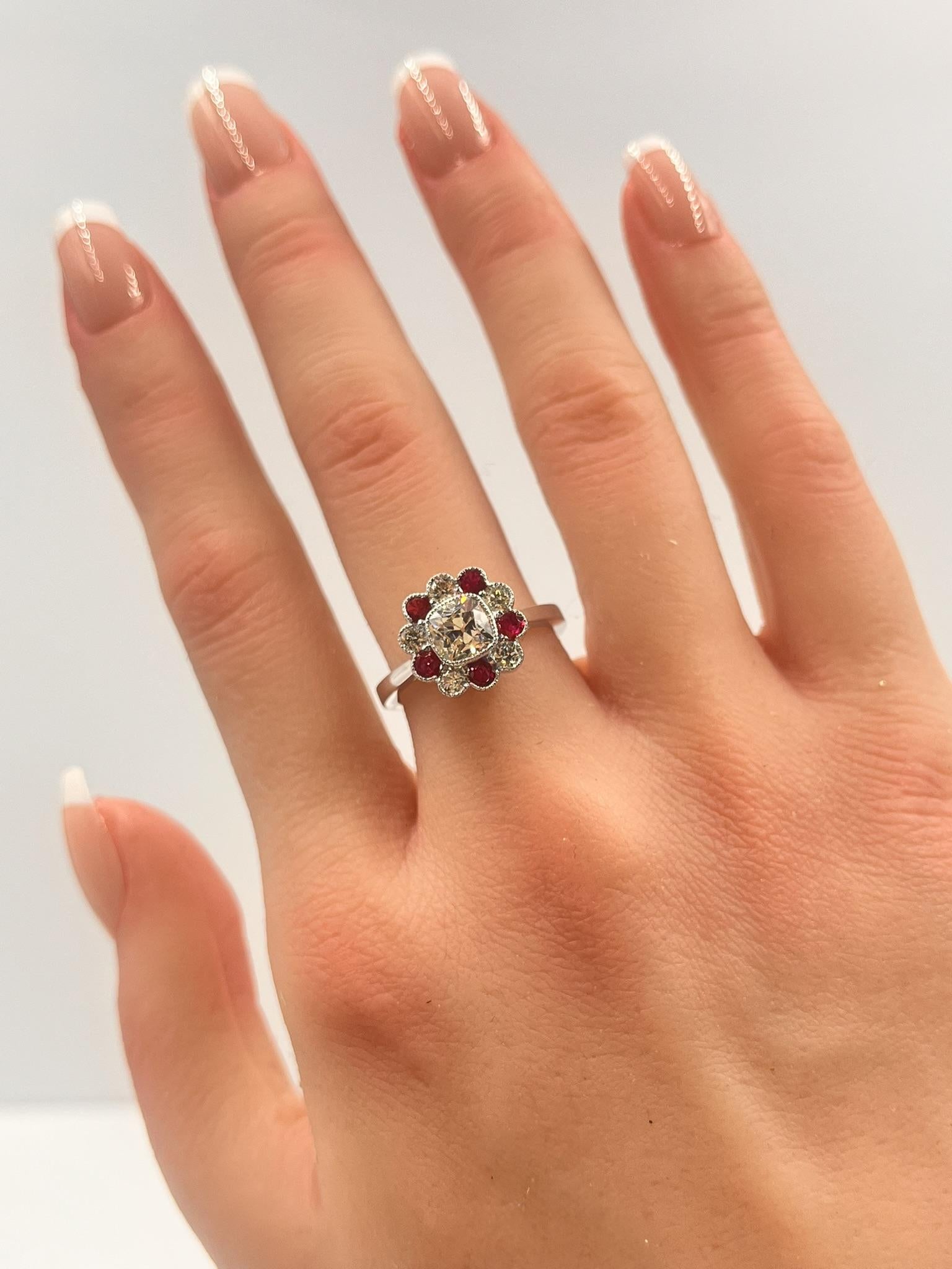 Ruby and Diamond Ring