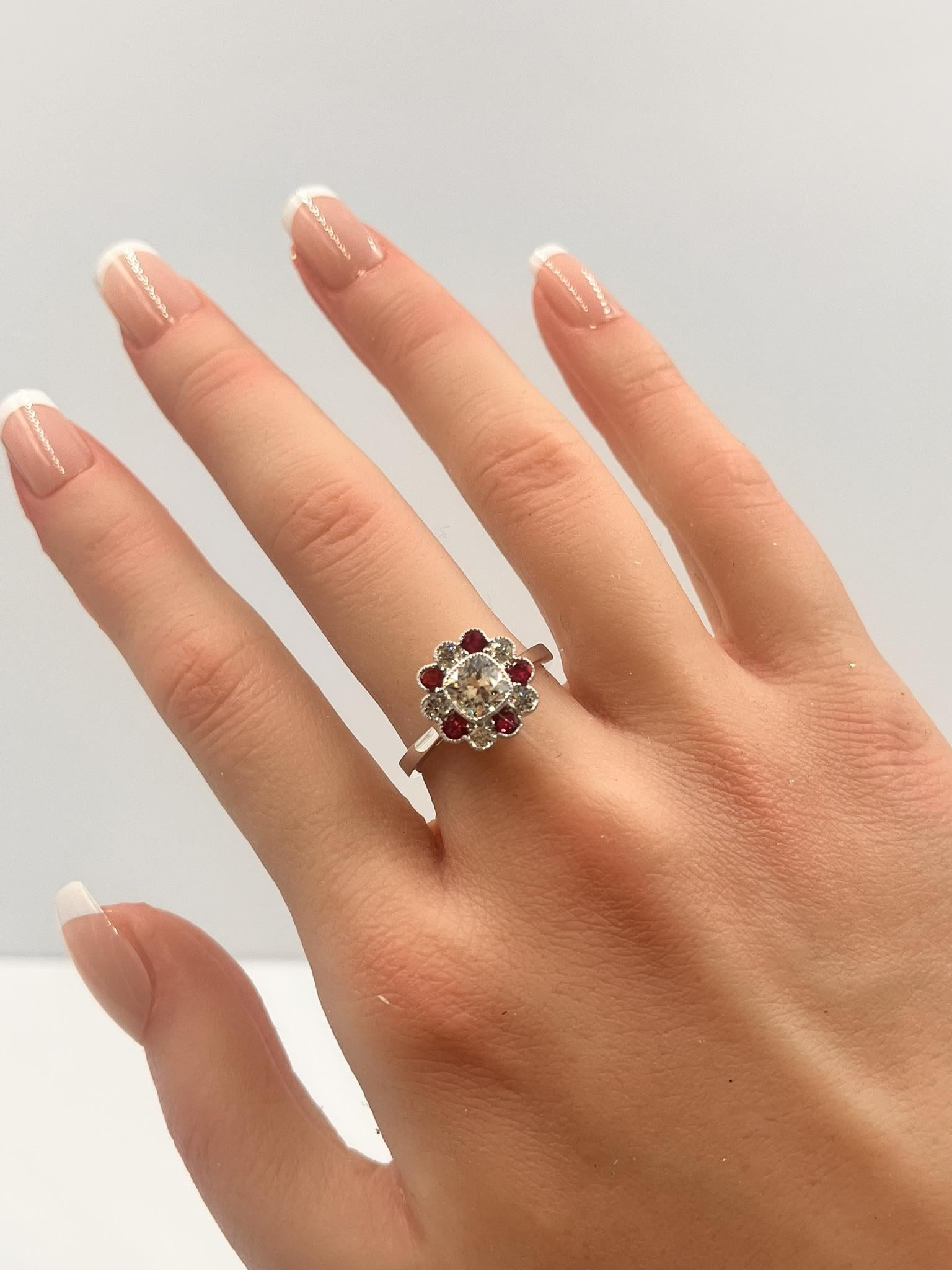 Ruby and Diamond Ring