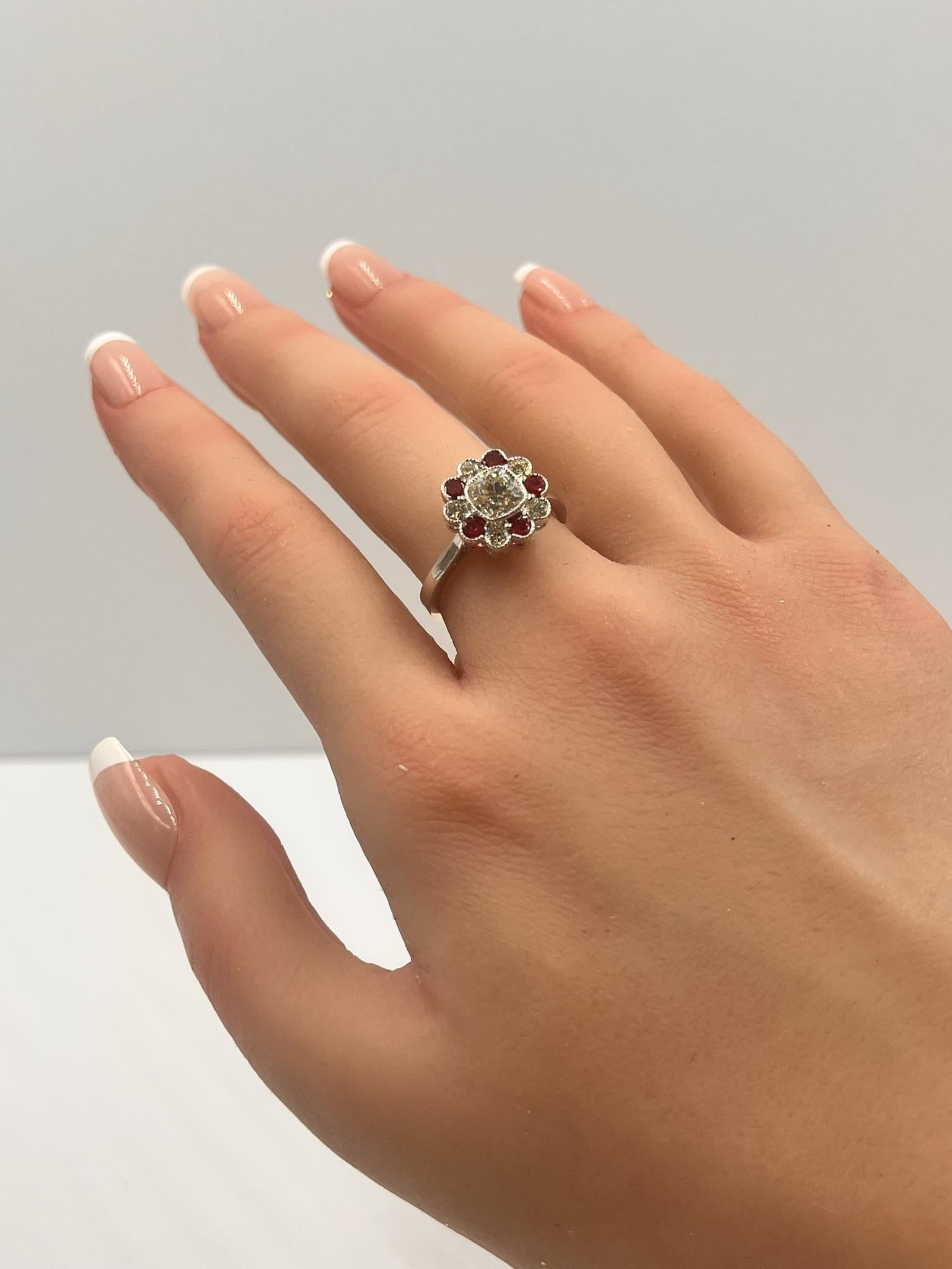 Ruby and Diamond Ring