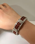 Ruby Diamond Bracelet