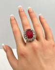 Ruby Diamond Ring