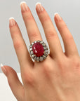 Ruby Diamond Ring