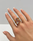 Multicolor Sapphire Ring