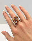 Multicolor Sapphire Ring