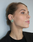 Emerald Pearl Earrings