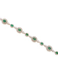 Emerald and Diamond Bracelet
