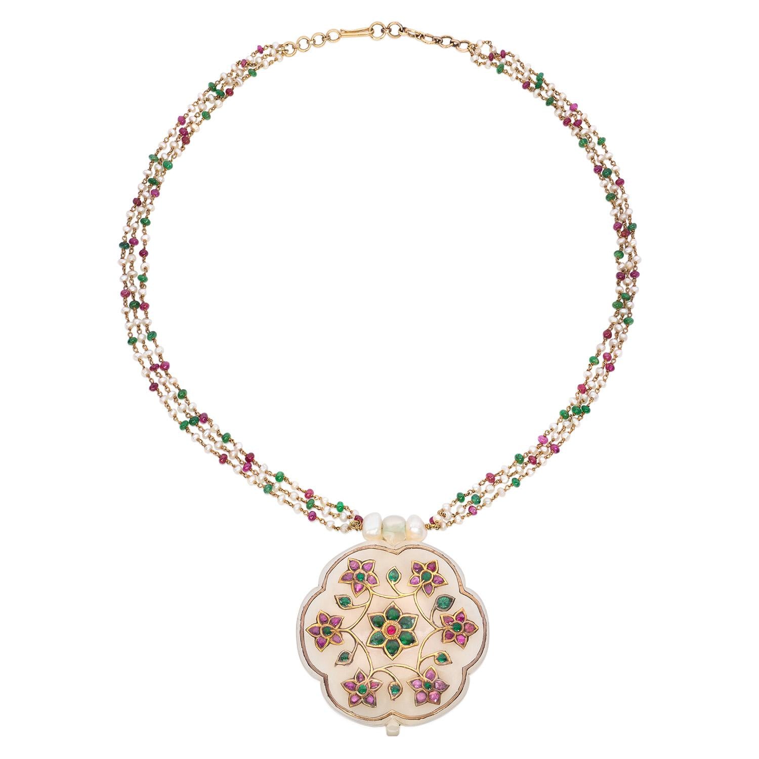 Old Persian Jade Necklace[no photos]